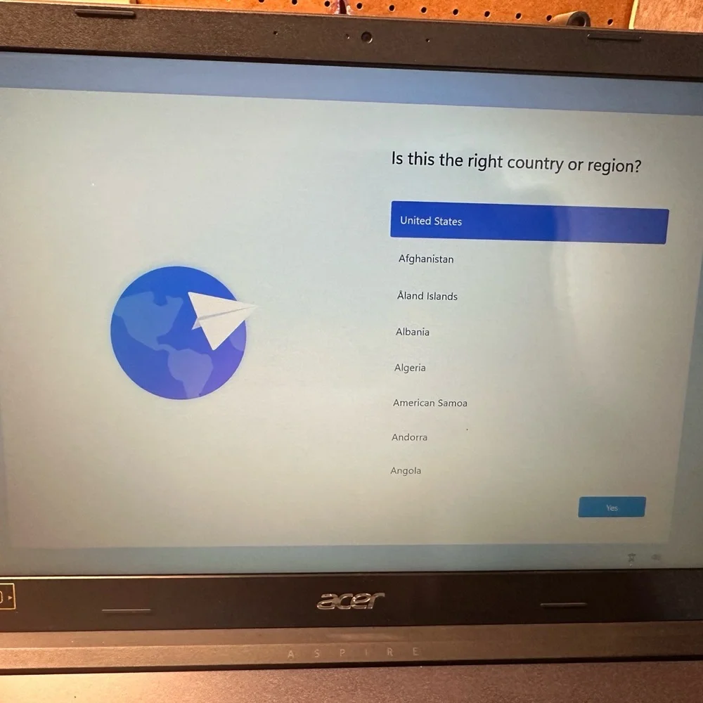 Acer Gray Laptop
